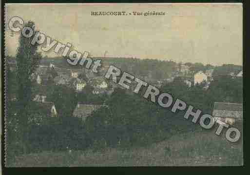 Ville de BEAUCOURT Carte postale ancienne